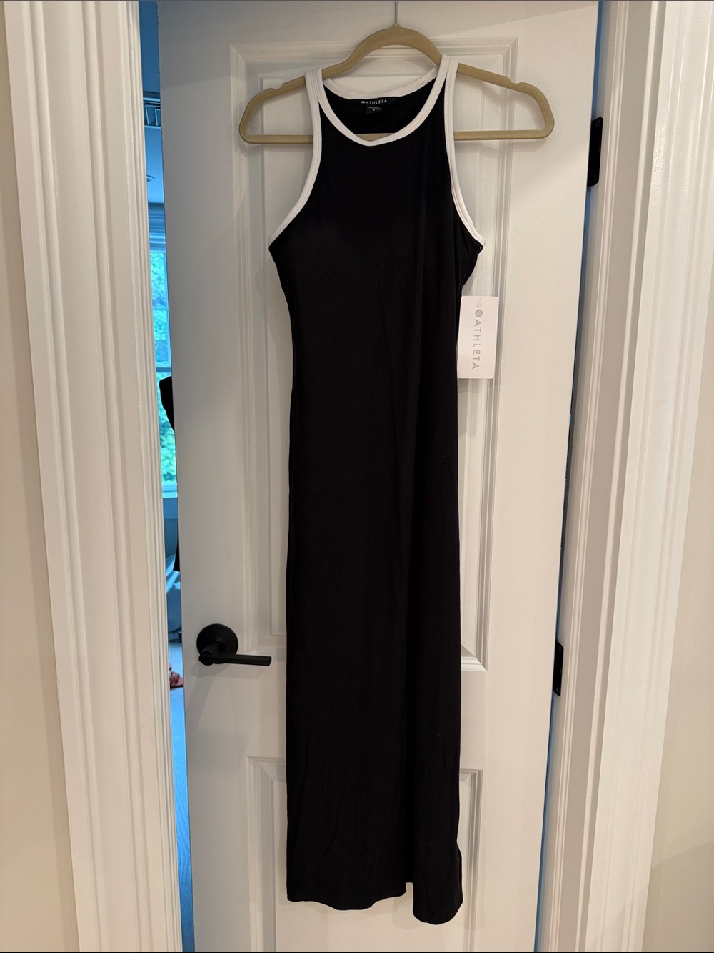 Athleta ribbed maxi dress